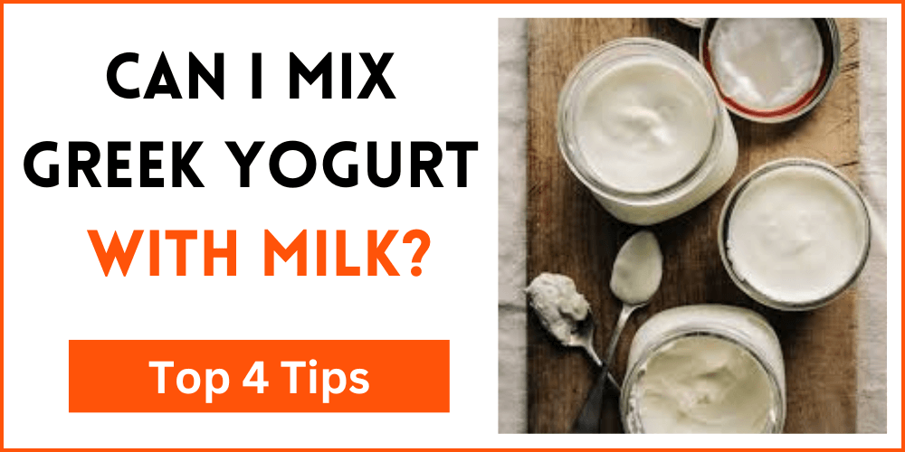Can I Mix Greek Yogurt With Milk