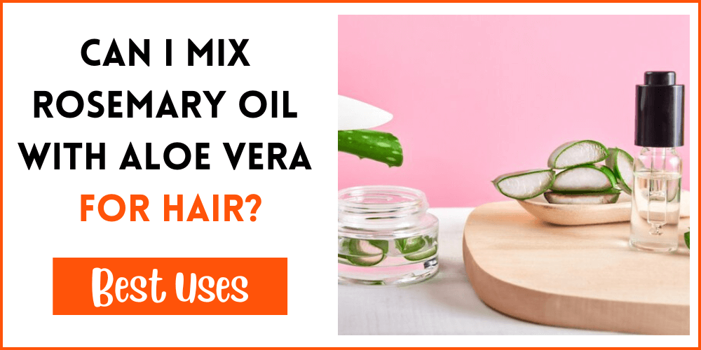 Can I Mix Rosemary Oil With Aloe Vera For Hair