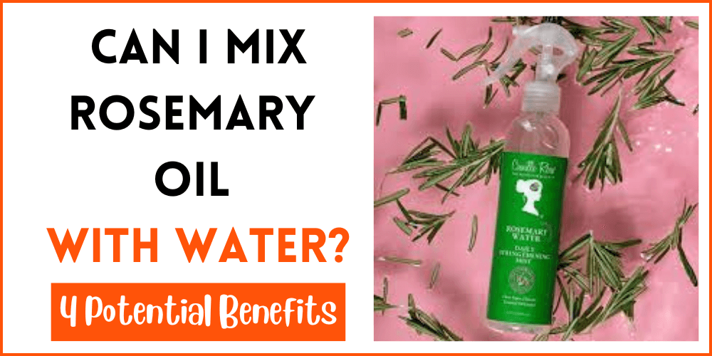 Can I Mix Rosemary Oil With Water